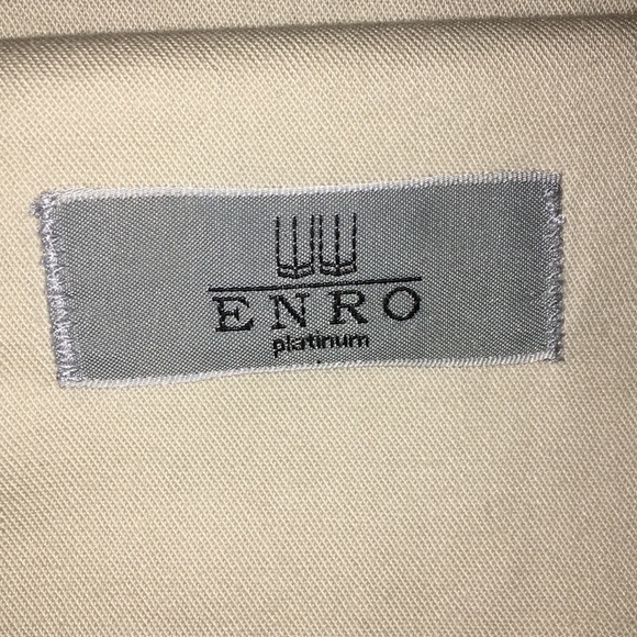 Enro Platinum Men’s Flat Front Cotton Twill Pants - Picture 2 of 4